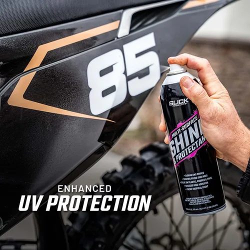 Vista 4 de Slick Products - Capa protectora Shine & Protectant para plásticos, vinilo, goma, fibra de vidrio y más