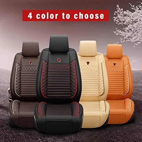 Vista 6 de Fundas de asiento de automóvil personalizadas para Forte 2010-2021, juego completo de 5 asientos, para todo tipo de clima, protector de asiento