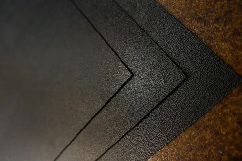 Vista 7 de 2 láminas de plástico de polietileno HDPE negro de 24 x 24 x 1/16 pulgadas (0.06 pulgadas)