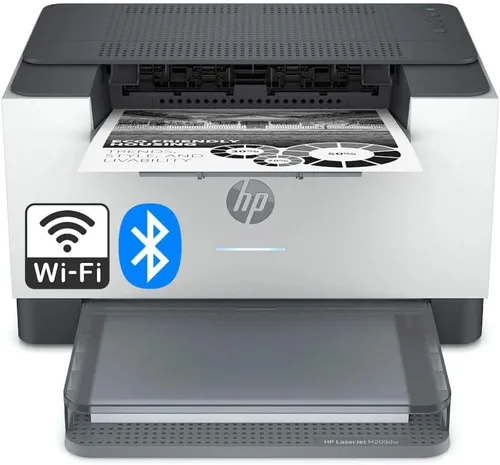 Vista 11 de HP LaserJet MFP M234sdw Impresora inalámbrica monocromática todo en uno con Ethernet integrado e impresión rápida de 2 caras, lista para tinta