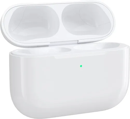 Vista 4 de Funda de carga inalámbrica compatible con AirPods Pro de 1ª y 2ª generación, estuche de carga tipo C para AirPod Pro 2, funda de carga con botón