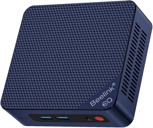 Vista 15 de Beelink Mini PC Mini S12 con procesador N95, 8G DDR4 256G SSD Mini PC de escritorio, WiFi5, BT4.2, Dual HDMI, 2.5G LAN W-11 Home WMini computadora
