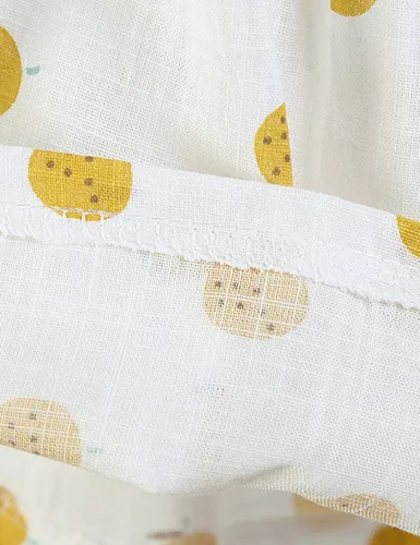 Vista 5 de Hipea Ropa de verano para bebés y niñas pequeñas, camisola con volantes, lunares y pantalones cortos casuales, ropa para recién nacida