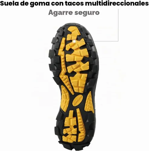 Vista 7 de SUREWAY Botas de trabajo para hombre de 6 pulgadas, suaves, impermeables, ligeras, impermeables, de cuero, con cordones, resistentes al Puntera