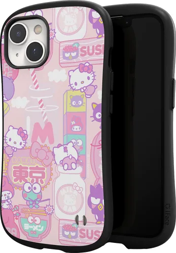 Vista 27 de iFace Funda para iPhone 14 Pro Max (6.7 pulgadas) Hello Kitty and Friends First Class - Bonita funda protectora de doble capa a prueba de golpes