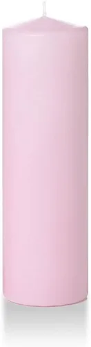 Vista 25 de Yummi - Velas redondas de pilar blancas de 3 pulgadas x 4 pulgadas, 3 por paquete
