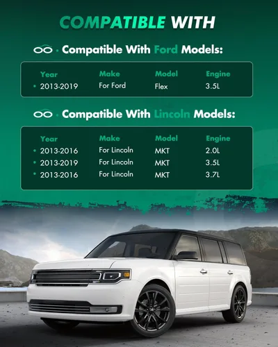 Vista 4 de SCITOO Juego de 2 amortiguadores delanteros completos para Ford Flex 2013-2019 2013-2019 para Lincoln MKT 172655 172656