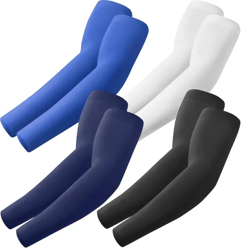 Vista 24 de ROXUN Mangas de brazo, compresión deportiva de protección solar UV refrescante para hombres/mujeres