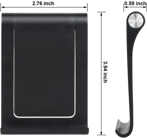 Vista 7 de Soporte para teléfono celular, multiángulo, ajustable, soporte de escritorio para teléfono, soporte para tableta para iPhone 17 16 15 14 13 12 11