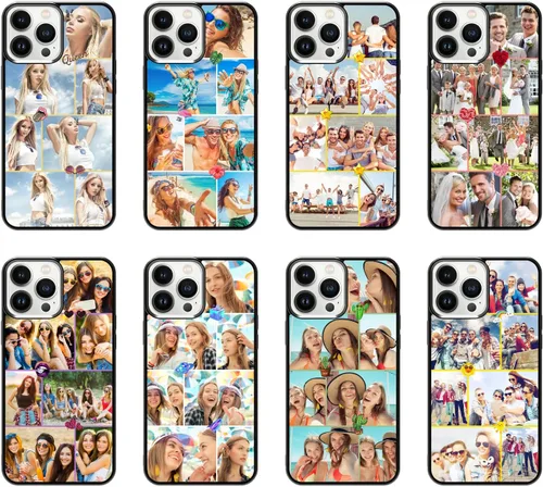 Vista 3 de Funda personalizada para iPhone 13 12 11 Pro Max Xr Xs Max 8 Plus Samsung Galaxy S22 S21 S20 FE NOTE 20 UlTRA A53 A03S, diseña tu propia funda