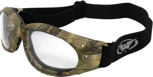 Vista 11 de Global Vision Eliminator Gafas Acolchadas para Motocicleta de Dirt Bike para Hombres y Mujeres (Marco Negro/Lente Ahumado)