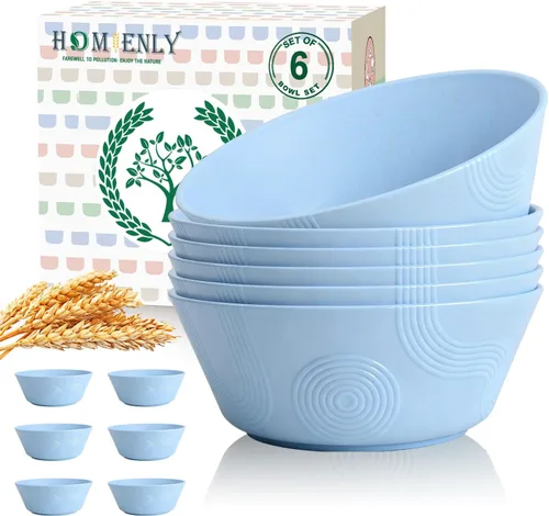 Vista 20 de Homienly Juego de 6 tazas de paja de trigo, tazas de salsa irrompibles de 4.5 onzas y tazas de salsa, tazas de condimento para tazas de charcutería