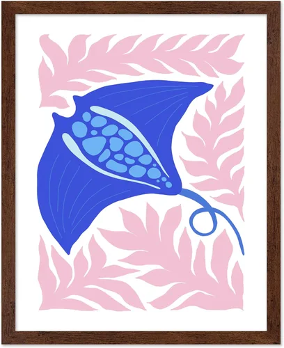 Vista 11 de Poster Master Fish Poster - Retro Aquatic Print - Marine Life Art - Groovy Fish Design - Abstract Artwork - Chic Boho Decor - Sea Design - Ocean or
