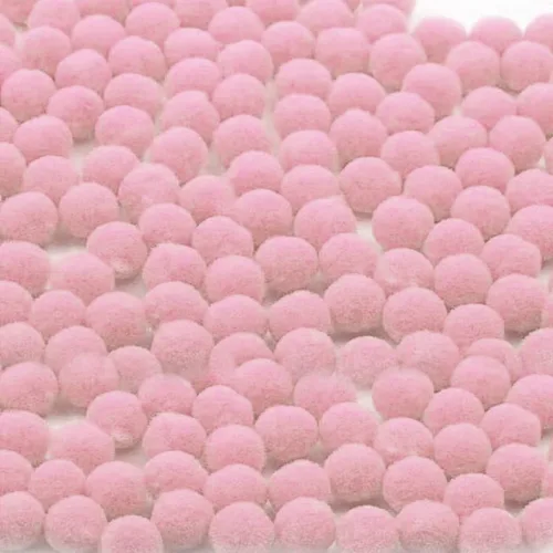 Vista 10 de 1000 pompones para manualidades de 1 pulgada, bolas de pompón mullidas de Navidad, pequeñas bolas de pompones para manualidades, proyectos