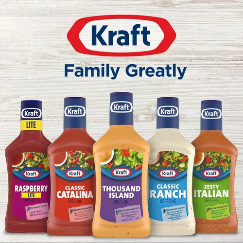Vista 8 de Kraft Aderezo para ensaladas Thousand Island (botella de 16 fl oz)