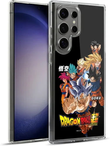 Vista 35 de Head Case Designs Funda de gel con licencia oficial de Dragon Ball Super Group Future Trunks Arc Characters [protección de grado militar] compatible