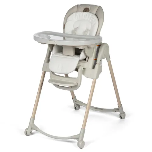 Vista 19 de Maxi-Cosi Minla - Silla alta 6 en 1 para bebés y niños pequeños, silla alta plegable portátil, tela EcoCare, 9 alturas, 5 reclinables, 4 posiciones