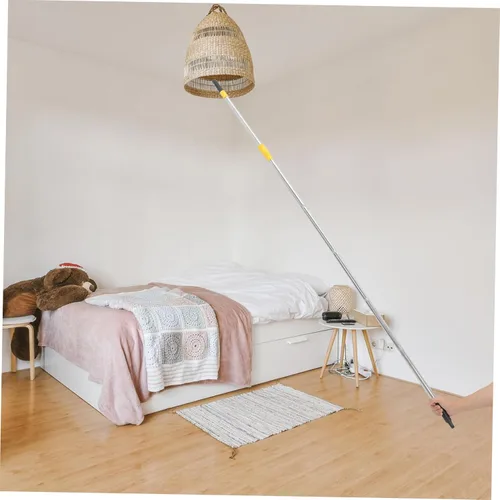 Vista 4 de Telescoping Light Bulb Changer Pole for High Ceilings, Stainless Steel