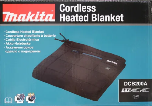 Vista 13 de Makita DCB200A 18V LXT - Manta térmica inalámbrica de iones de litio (solo manta)