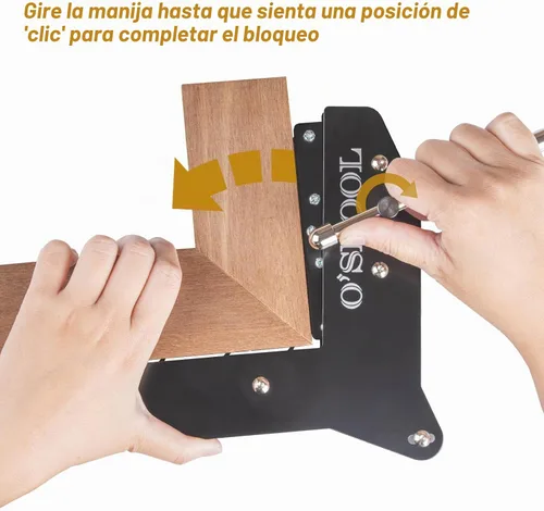Vista 2 de O'SKOOL Abrazadera de Esquina Miter Max para Carpintería, Fabricación de Marcos de Ventana, Fabricación de Marcos de Puerta, Proyectos
