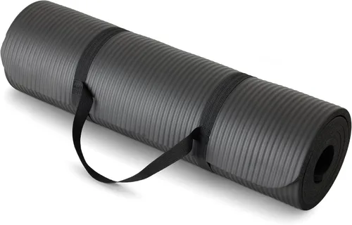 Vista 5 de Amazon Basics Extra Thick Exercise Yoga Mat with Carrying Strap