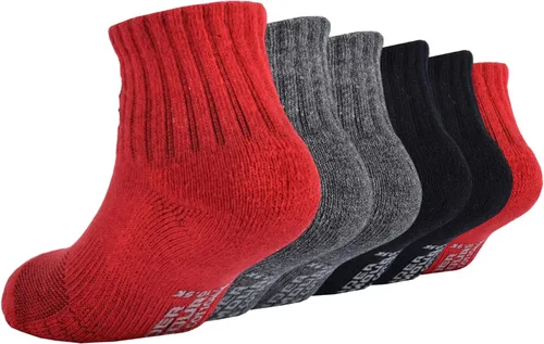 Vista 4 de Under Armour Paquete múltiple de calcetines para niños