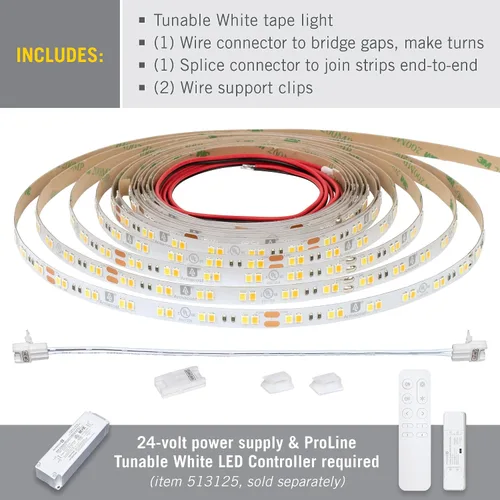 Vista 2 de Armacost Lighting RibbonFlex Pro CCT, 2.5M, 2700k-5000K, 24V 165210