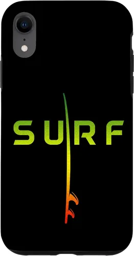 Vista 8 de Funda retro retro para iPhone 14 Surf Board Surfing Beach