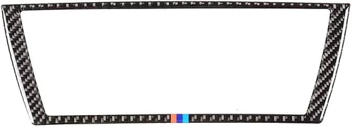 Vista 4 de Pegatinas de fibra de carbono suave para interior de coche para BMW X5 E70 X6 E71 2008-2013 (estilo de 3 colores)