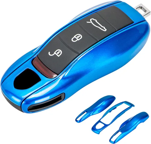 Vista 19 de Cubierta de llave amatista para Porsche Macan Panamera MK1