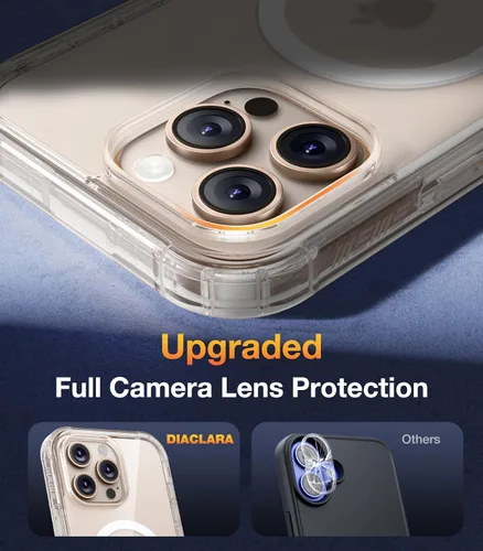 Vista 751 de DIACLARA - Funda transparente compatible con iPhone XR 6.1 pulgadas 2018
