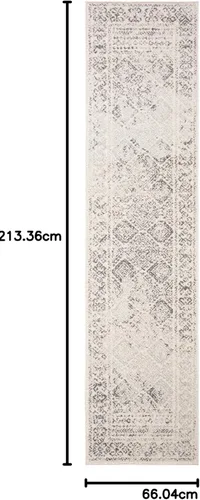 Vista 302 de Safavieh - Alfombra decorativa de la colección Tulum, modelo TUL264F, estilo marroquí, bohemio y desgastado, no suelta pelusa, para sala, vestíbulo