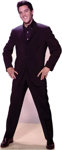 Vista 6 de Imágenes en cartón de Elvis Presley , talla única , Elvis 1