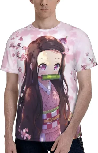 Vista 3 de Camiseta casual con impresión 3D para adultos, unisex, cosplay, anime o hombres y mujeres