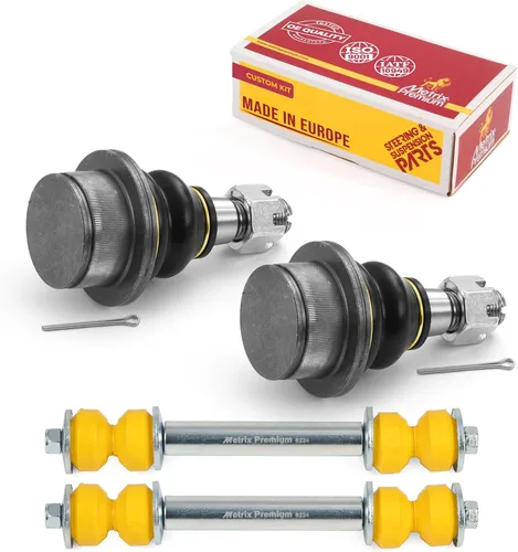 Vista 136 de Metrix Premium Chassis Parts - Juego de 4 piezas de articulación de rótula superior y barra estabilizadora delantera para Ford Ranger RWD 1998-2011