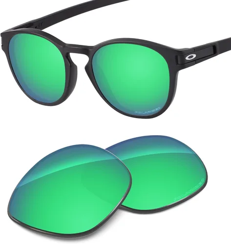 Vista 2 de Lentes de rendimiento compatibles con Oakley Latch OO9265 Latch Asain Fit(AF) OO9349 polarizadas grabadas