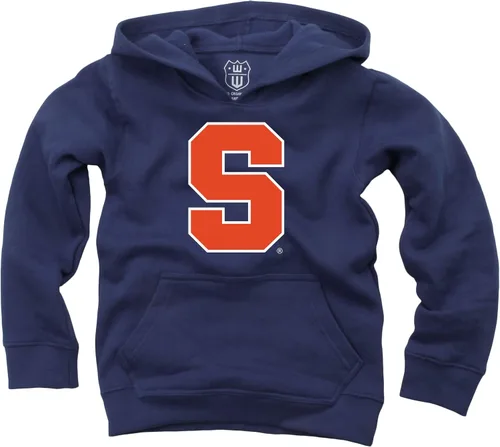 Vista 17 de Wes and Willy Sudadera con capucha de algodón orgánico con logotipo de equipo universitario