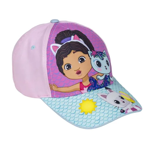 Vista 3 de Gorra Infantil Gabby's Dollhouse Turquesa