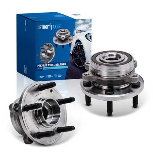 Vista 28 de Detroit Axle - Bujes de rodamiento de rueda delantera 4WD para Toyota 4Runner FJ Cruiser Tacoma Lexus GX460 GX470, rodamientos de rueda de repuesto