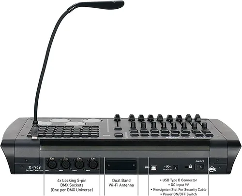 Vista 6 de ADJ Productos Link Controlador de hardware DMX 4-Universe
