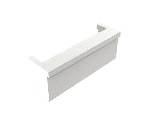 Vista 13 de EverBlock Kit de barra y mostrador en voladizo de 4 pies para uso en el hogar, ventas o eventos Bloques de construcción gigantes Fácil