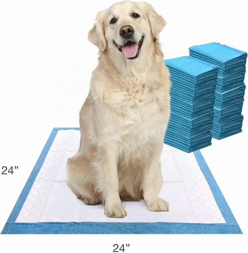 Vista 6 de Four Paws Wee-Wee Tapetes entrenadores superabsorbentes para perros y cachorros, 24 x 24 pulgadas (75 unidades)