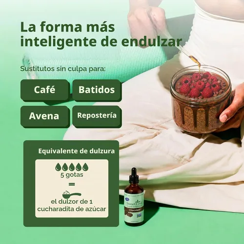 Vista 5 de Stevia líquida Sweetleaf, 2 onzas