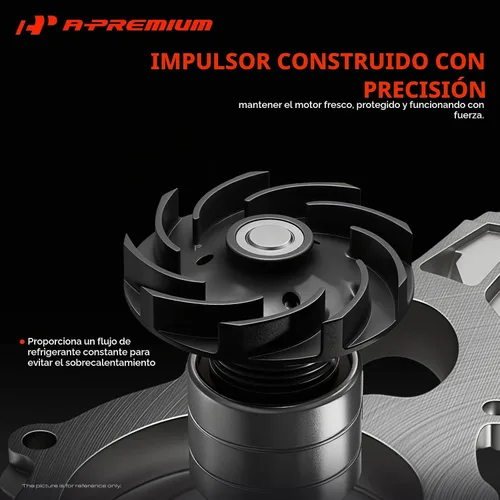 Vista 4 de A-Premium Bomba de agua del motor [OHV V8 5.7L] Compatible con Dodge