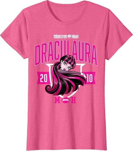 Vista 11 de Monster High -Camiseta Colegiada Draculaura Gris asfalto