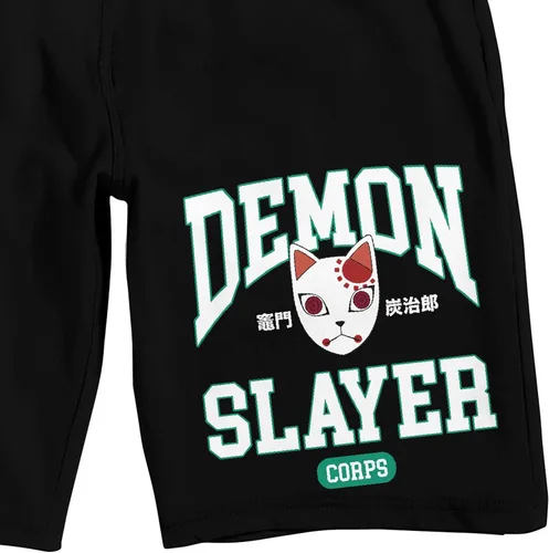 Vista 2 de Demon Slayer Fox Warding Mask - Pantalones cortos de pijama para hombre