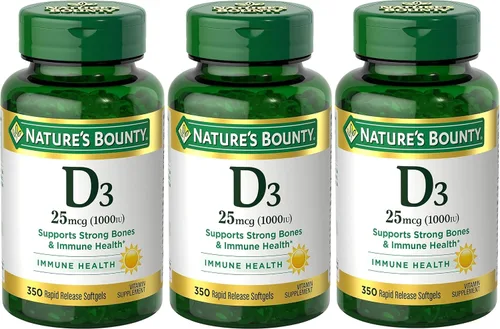 Vista 8 de Nature's Bounty Vitamina D3 1000 100 mg Geles blandos, 120