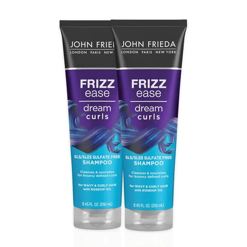 Vista 13 de John Frieda Frizz Ease Dream Curls Champú, champú para cabello rizado y cabello ondulado, 8.45 onzas líquidas, paquete de 2