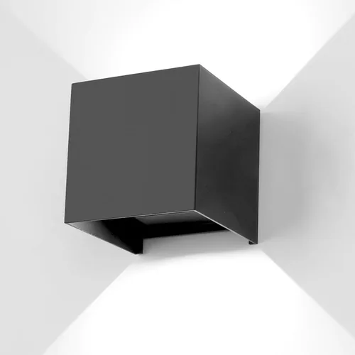 Vista 30 de 2 piezas de luces de pared G9 para exterior/interior, apliques de pared con luces hacia arriba y abajo, IP65 impermeables, iluminación moderna