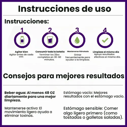 Vista 6 de Desintoxicante Herbal Clean, Q carbo 32, uva líquida, 32 onzas